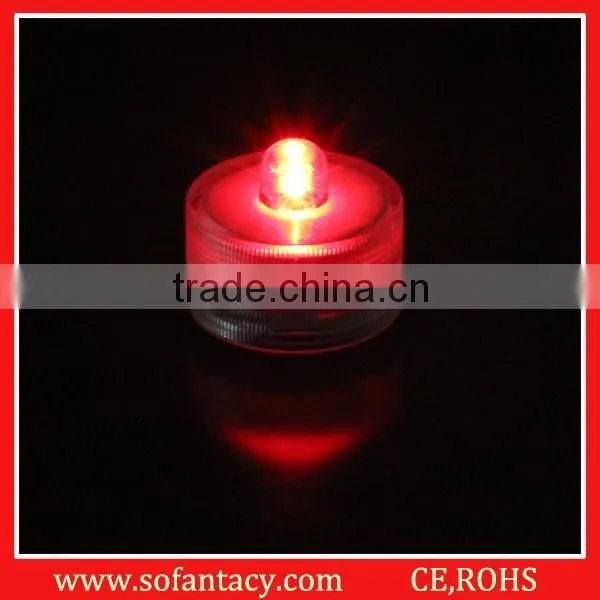 Round shape waterproof led flashing candles ,wedding led candles