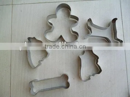 2015 New metal cookie cutter in different shapes