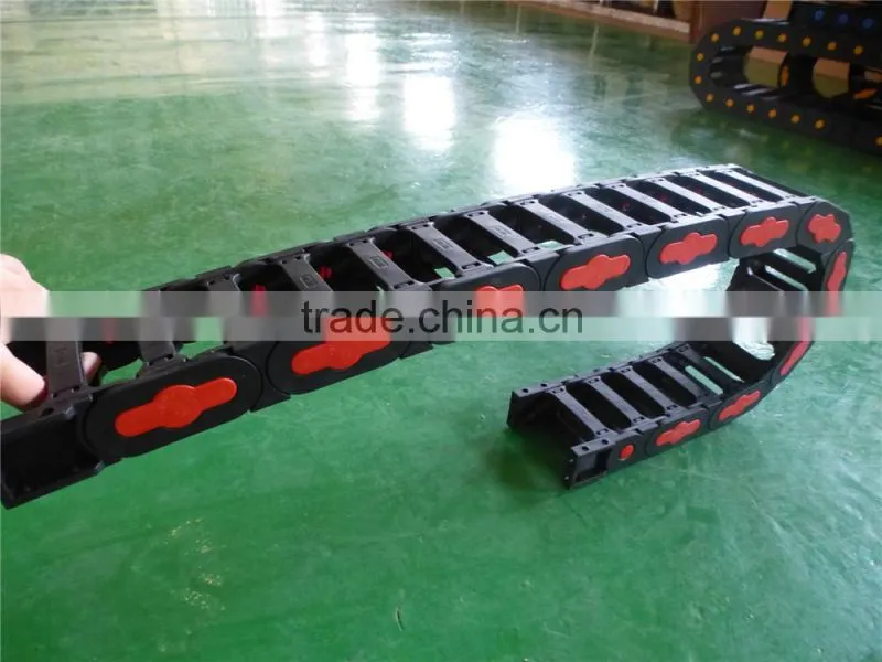 RUIAO TEZ25 series cnc plastic wire track for automation