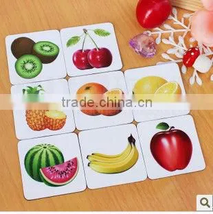 Green apple shape stick fridge magnet