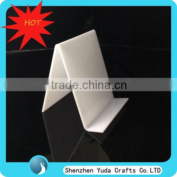 Clear Acrylic Single Book Display, Literature Display Stand, Customize Acrylic Book Holder