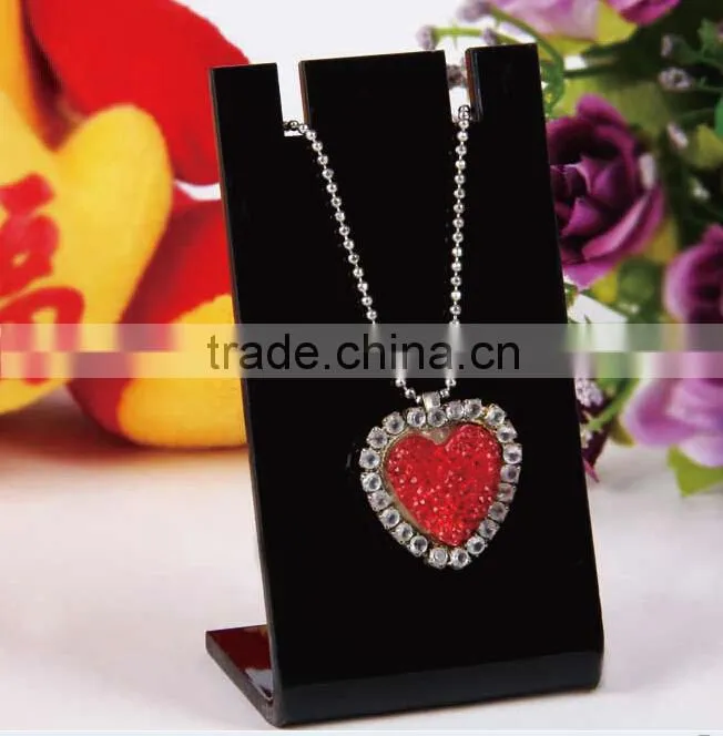 l-shape acrylic earring and necklace display wholesale