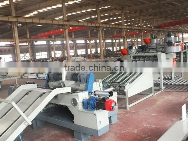 spindle Veneer Peeling Machine For Wood / rotary peeling and cutting plywood machine