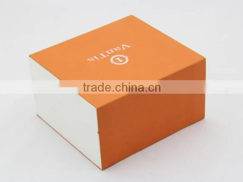 Fashion luxury watch box gift paper jewellery packaging box with custom Logo