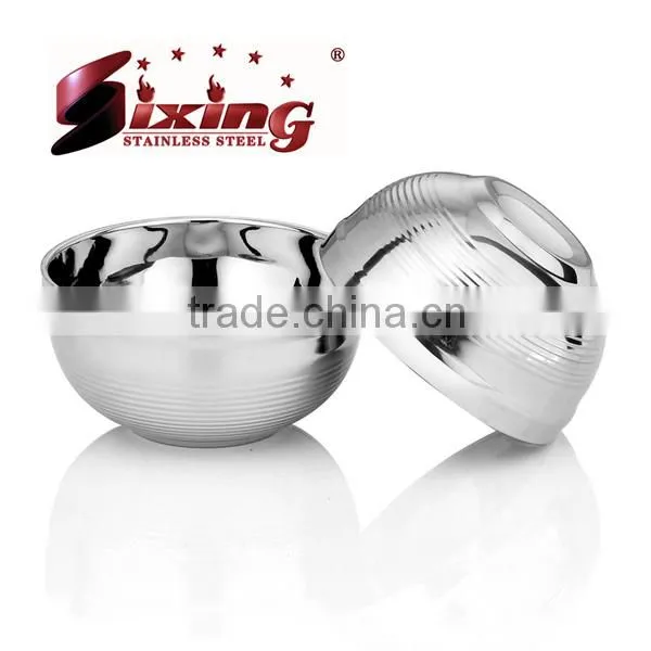 Chinese Product Stainless Steel Rice Bowl / Bowl Set/Mixing Bowl