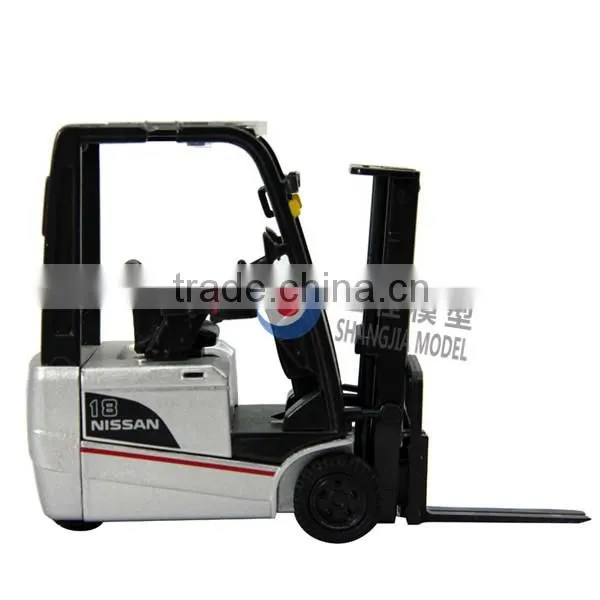 custom made die cast forklift model,diecast construction model toy,forklift toy