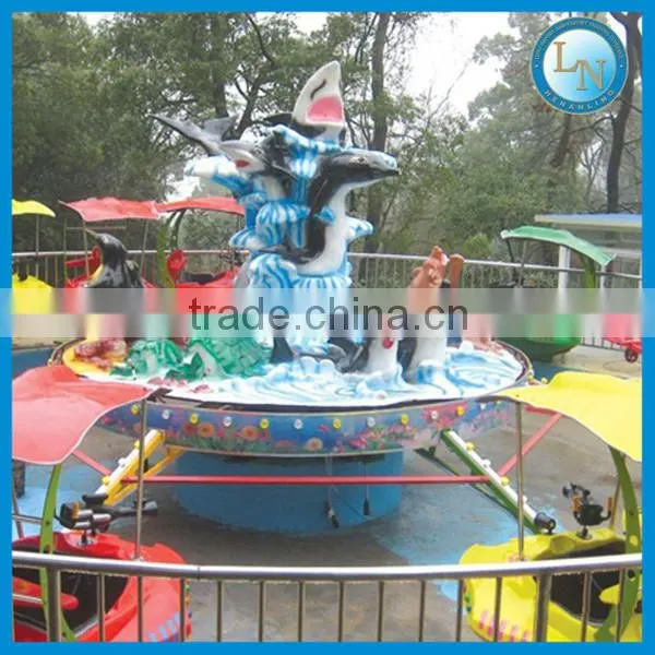 Playground equipment shark island ride!!!Amusement park ride fairground attraction shark island for sale