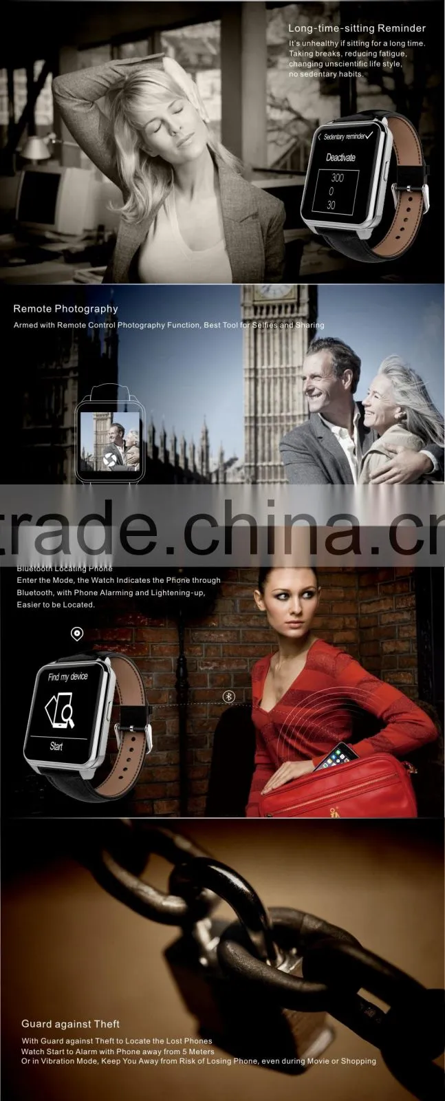 A9 DZ09 GT08 heart rate watch bracelet for whatsapp gmail facebook