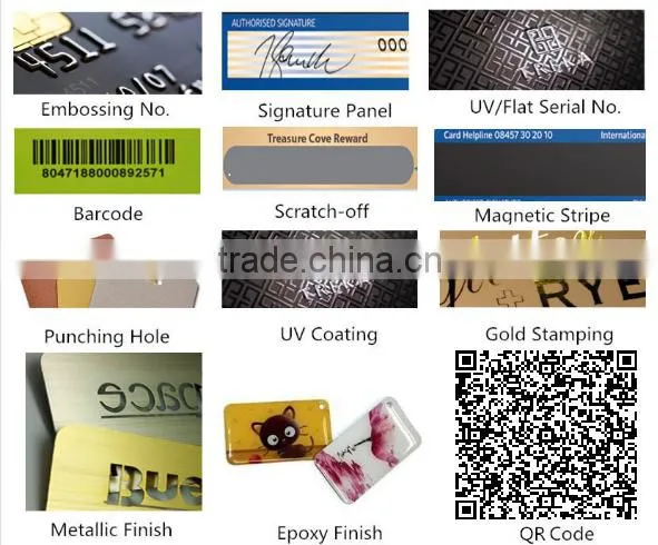 Low cost Custom printing NFC business card MF rfid card