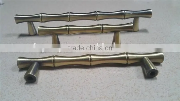Cheap price high quality bamboo zinc alloy T Bar Pull /handles for furniture