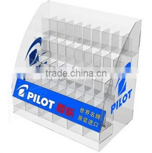 Acrylic cell phone accessory display stand