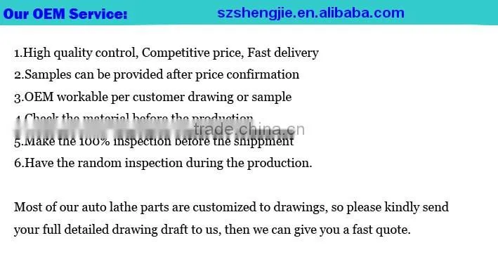 High precision CNC lathe machining made in China