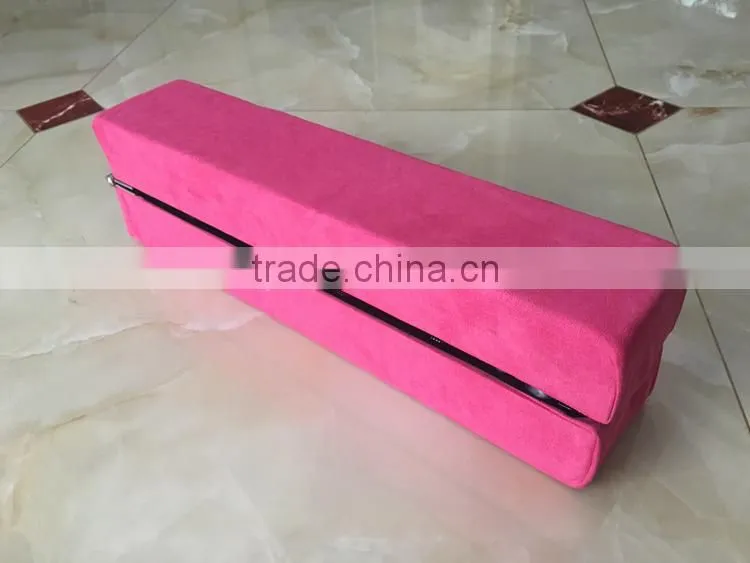 Hot Pink Folding Gymnastics Balance Beam