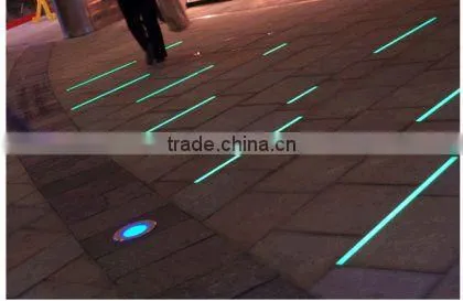 3 years warranty 100*`100 IP67 RGB color square led light solid cast glass bricks