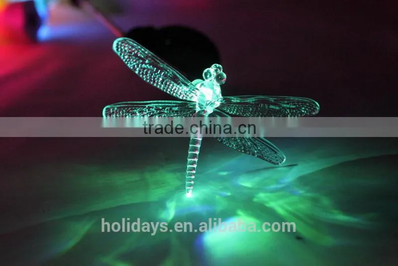 28.5ft Outdoor Decoration Dragonfly/Butterfly Shape Garden Solar Light
