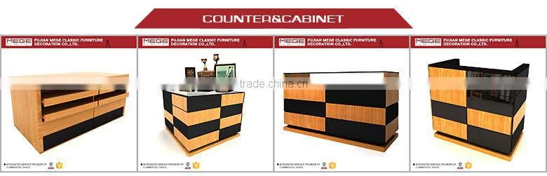 Luxury Garment Store Wooden Cash Counter, Cash Register Counter