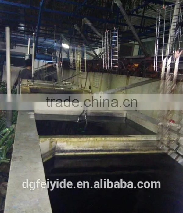 Feiyide Automatic Hardware ABS Chrome Plating Equipment / Electroplating Machine