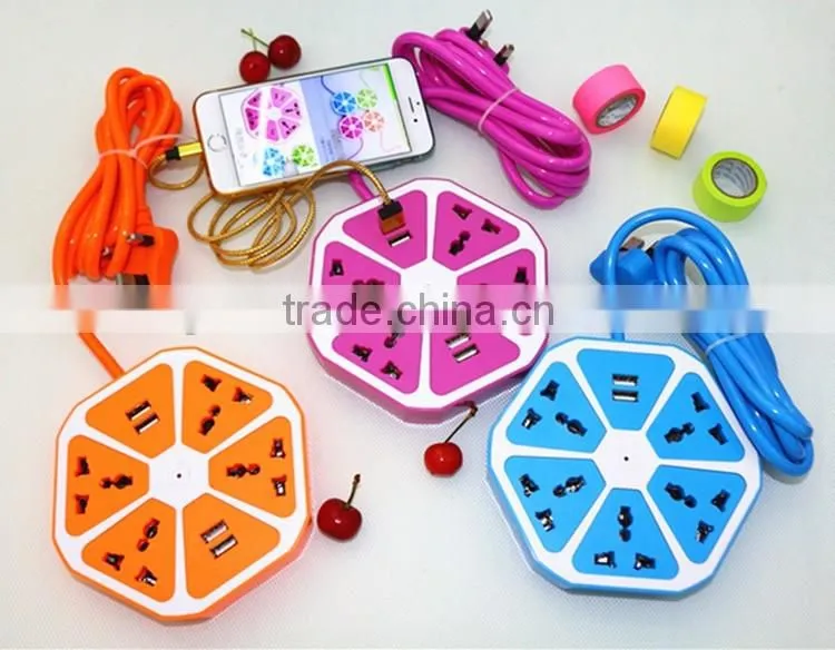 Promotional good quality smart mulitfunctional extension power socket