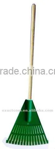 15 tine tooth plastic garden leaf rake