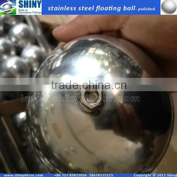 2" stainless steel hollow float balls