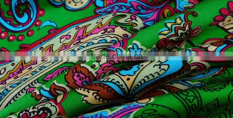 Digital Print Custom 100% Silk Dress