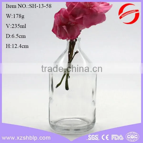240ml small mouth aroma diffuser bottle for room freshener aroma reed diffuser glass bottle