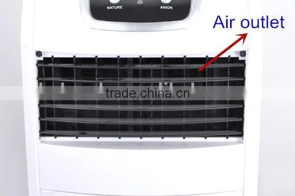 Key-press Portable LED Air Cooler Without Water