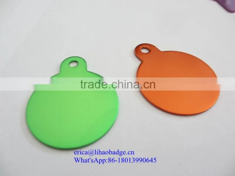 Hot sell ! Printed stainless steel dog tag with clear epoxy
