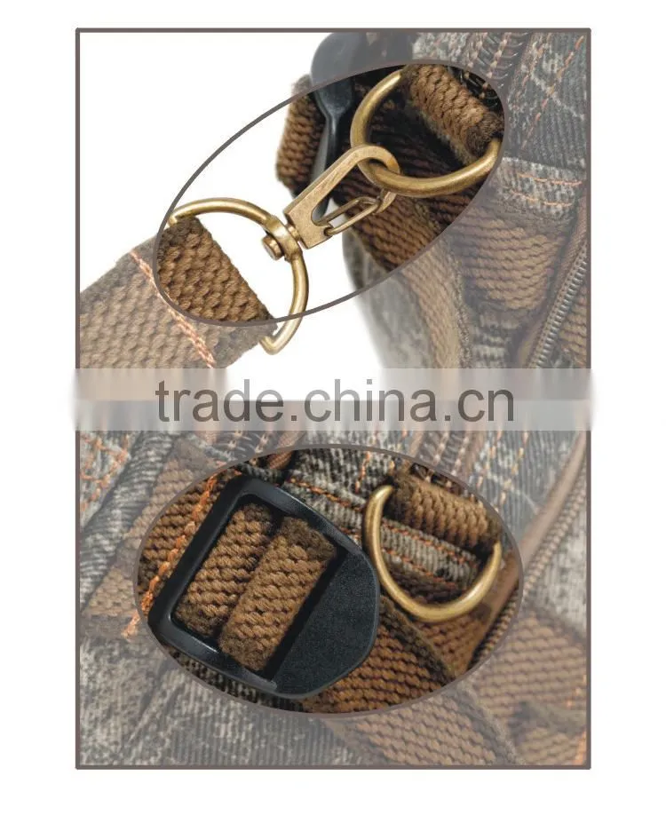 Trade Assurance Factory Khaki Color Clutch Bag Canvas Clutch Bag Canvas Men Waist Bag