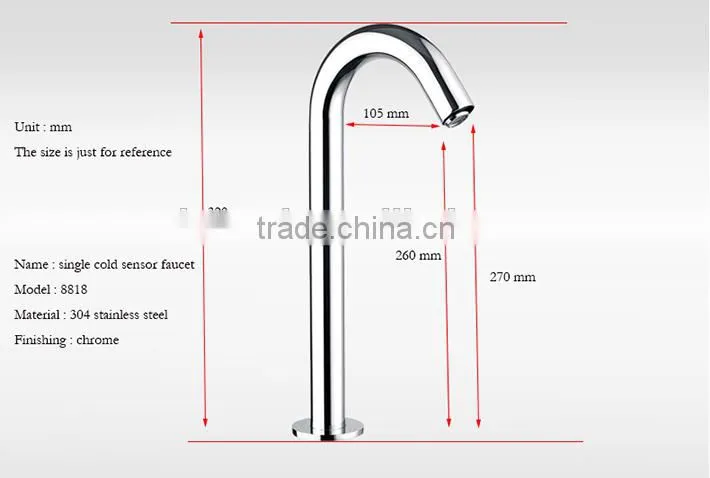 2015 hot sale kitchen mixer Automatic hands free Electronic Sensor faucet