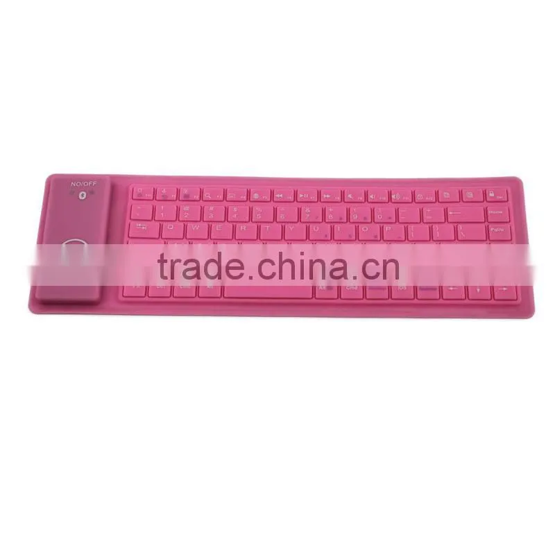 88 keys multimedia silicone rubber bluetooth 3.0 keyboard