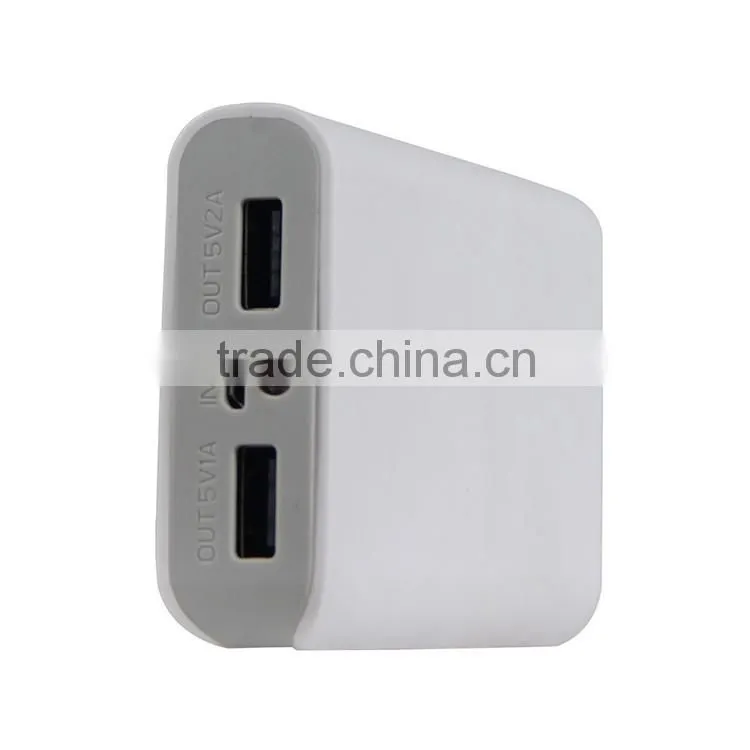 Promotional gift 18650 battery portable power bank with full capacity, 6000mAh Power Bank Solar