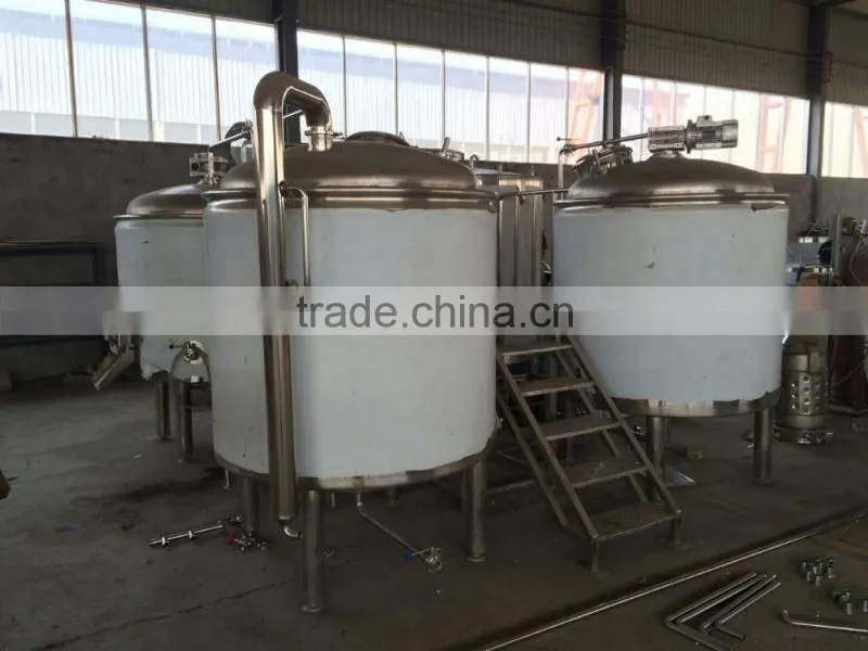 500l stainless steel beer equipment with CE ISO9001 craft beer micro brewery