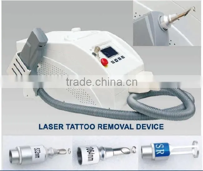 1064nm&532nm nd yag laser tatoo removal for sale Laser for tattoo