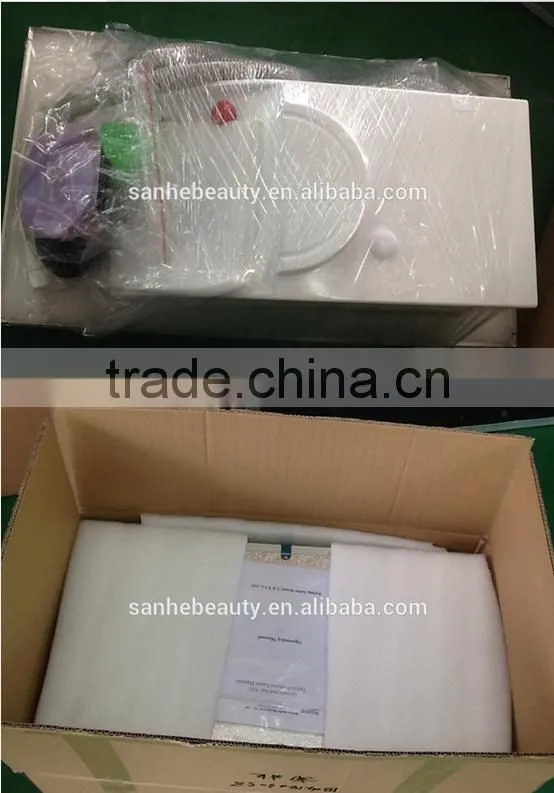 Beijing Sanhe manufacturer portable q switched nd yag laser tattoo removal and skin rejuvenation/powerful nd yag laser