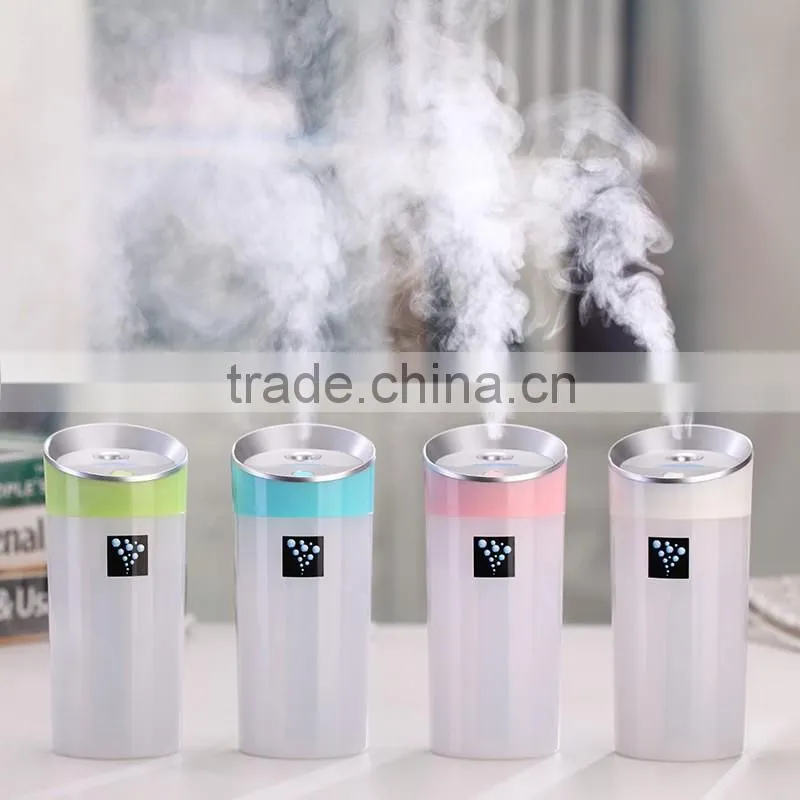300ML Ultrasonic Humidifier USB Car Humidifier Mini Aroma Essential Oil Diffuser Aromatherapy Mist Maker Home Office
