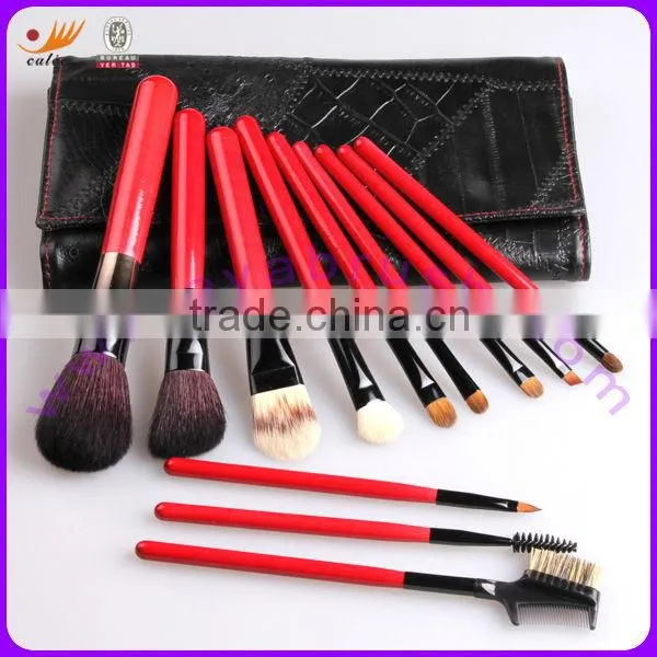 Cosmetic brush sets with various of different colors