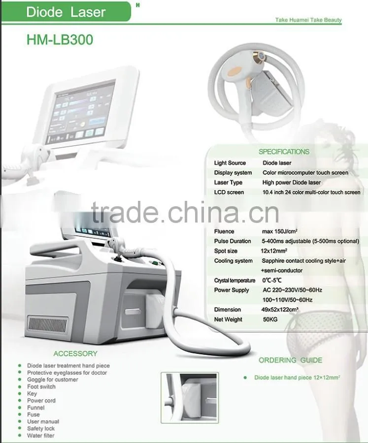 surgical Hair Removal 808 Diode Laser