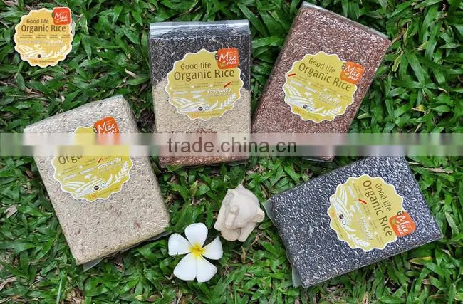 Natural Red Jasmine Rice Organic Grain Rice Healthy Food Good For Health And Beauty Pack in Vacuum Bag By Mae-Mae