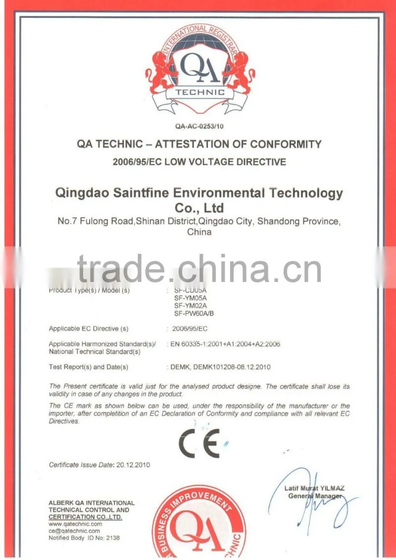 1000 W Intelligent Electric ULV Cold Fogger