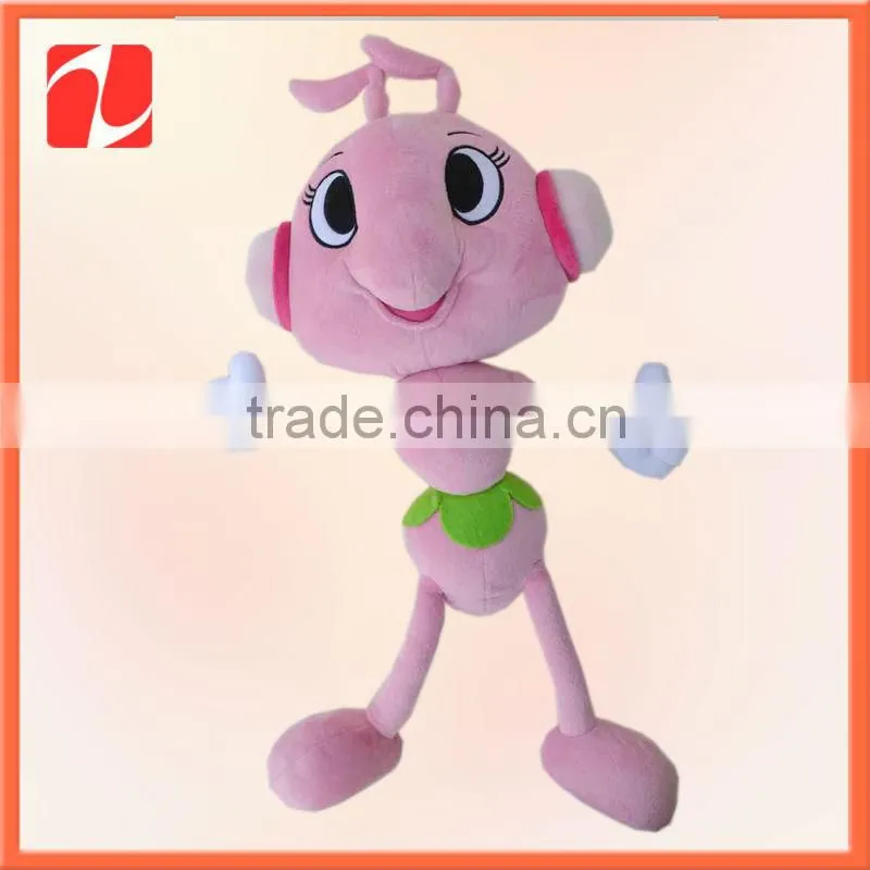 New Design Mini Animated Soft Stuffed Ant Plush Toy
