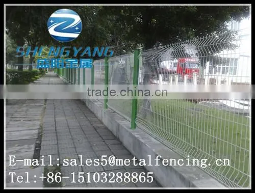2014 hot sell PVC coated welded wire fence panels for garden fence,cheap fence