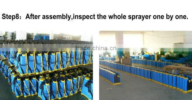8L garden sprayer pressure pump sprayer