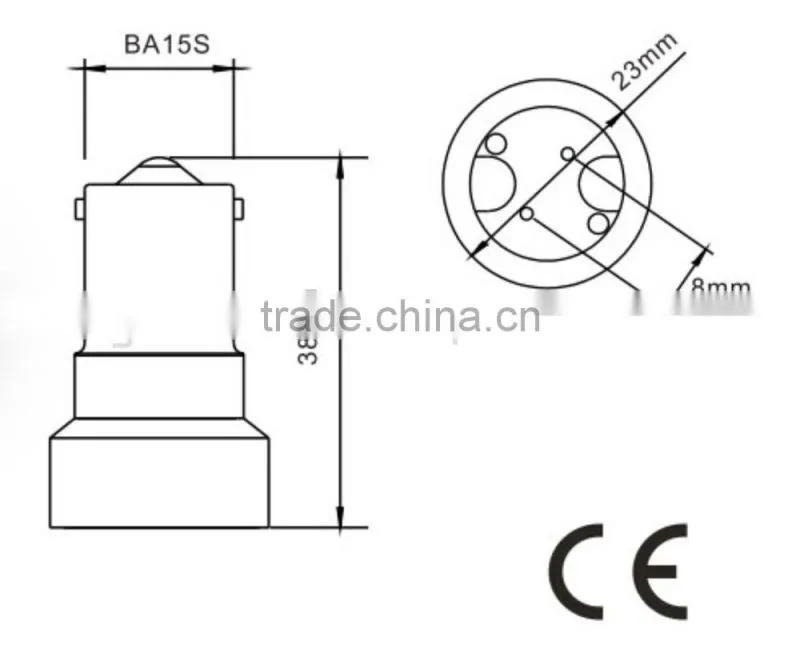 SG-AD-BA15S-G8 pop up socket