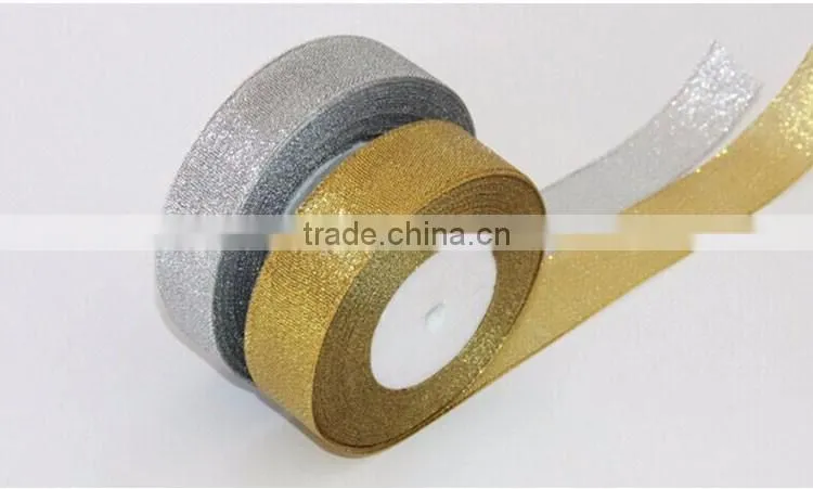 Multiple colour glitter band Metallic yard gift packing Festival LUREX decoration