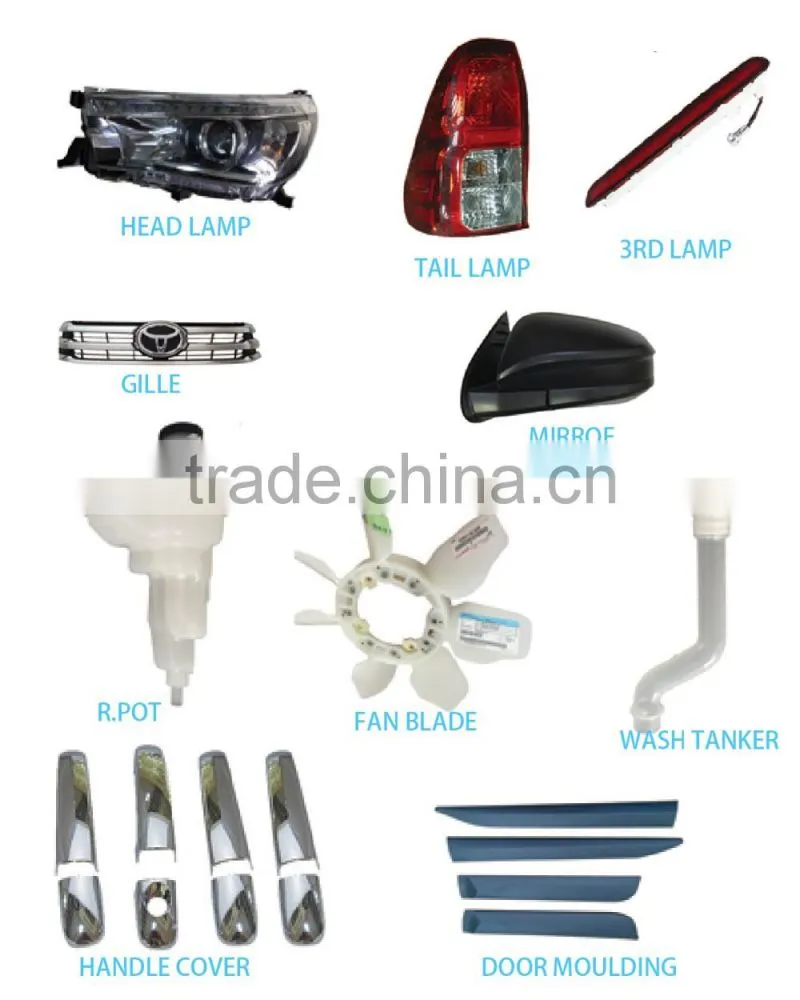 New Model Auto Parts Headlight for Revo 2016