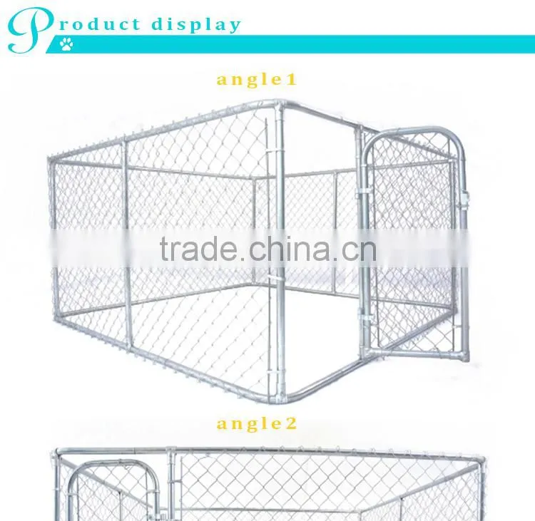 For Amazon and eBay store wholesale large outdoor dog kennel with roof metal dog house