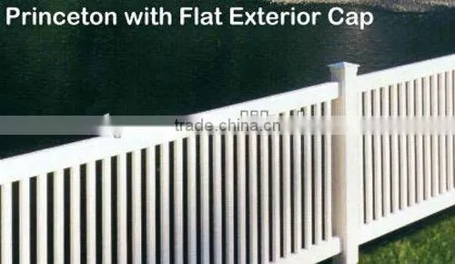 Pool fence pvc fence