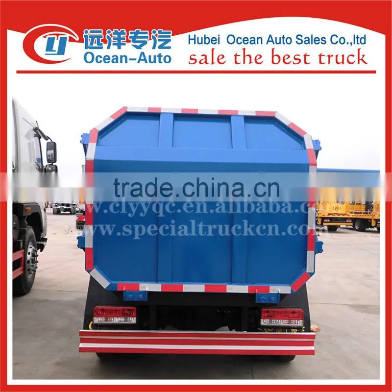 DFAC euro 4 standard mini self loading dumper garbage truck