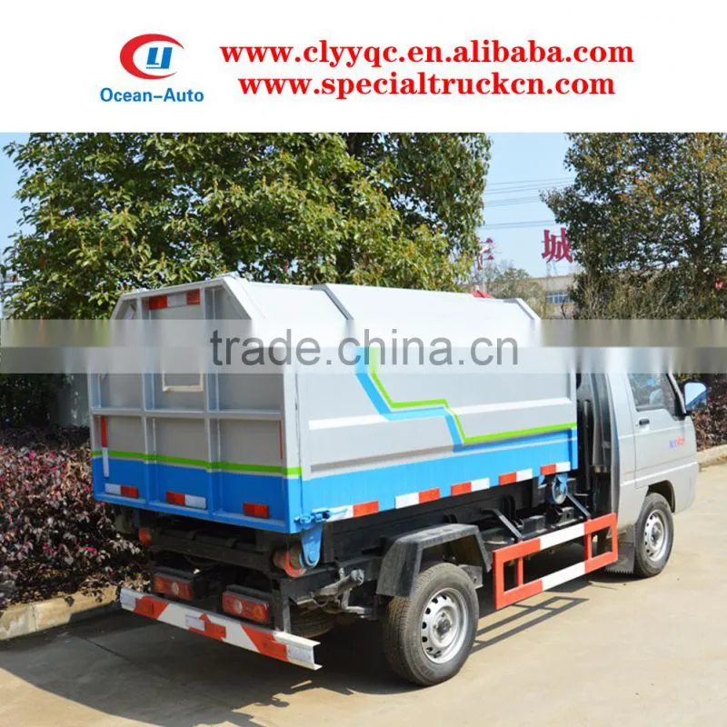 FOTON small hook lift bin truck for sale